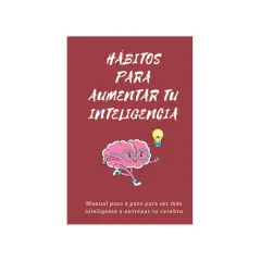 Manual para aumentar tu inteligencia. Un cerebro con gafas corre hacia una bombilla, aprendiendo como ser mas inteligente.