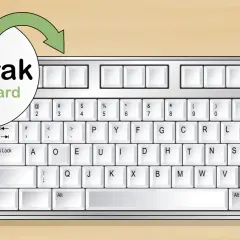 Teclado Dvorak, ideal para ejercicios para aprender a escribir de forma eficiente.