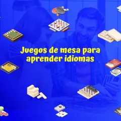 Juegos de mesa para aprender idiomas: ajedrez, cartas, dominó, bingo y más. Un juego inglés puede ser una forma divertida de practicar.