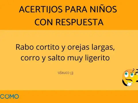 Acertijos para niños y códigos para jugar en casa o en clase