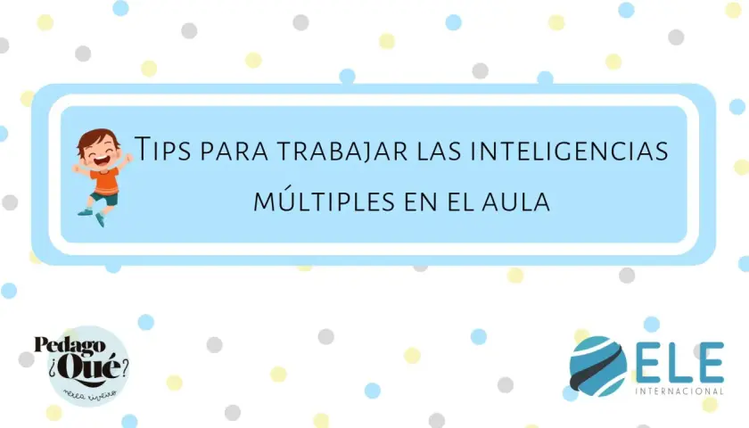 Niño feliz celebra tips para trabajar los tipos de inteligencias múltiples en el aula.
