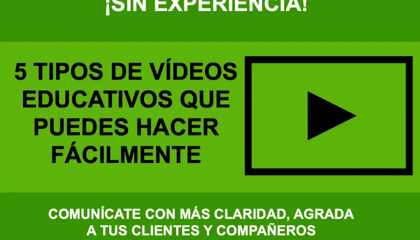 ¡Crea videos educativos para niños de 10 a 12 años sin experiencia! Aprende 5 tipos de videos fáciles de hacer.